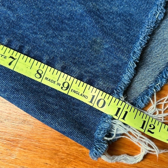 Guess Georges Marciano Cutoff Denim Shorts 90s Size 36 Waist 32 Vintage Retro - Picture 5 of 13